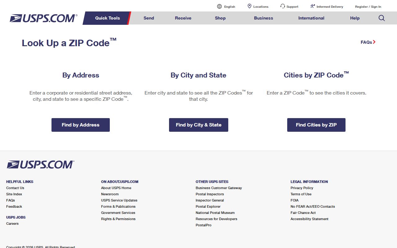 Rocky River ZIP code USPS address lookup